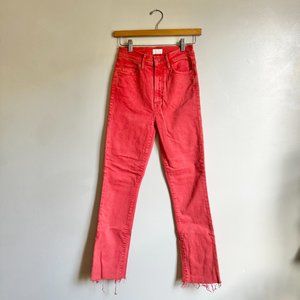 Mother Swooner Rascal Ankle Fray - Flame Scarlett